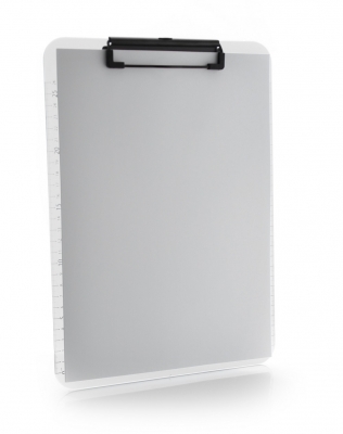 Clipboard standard Office box, A4, transparent PP